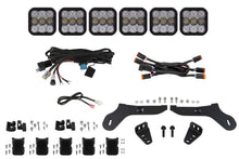 Load image into Gallery viewer, Diode Dynamics SS5 White Combo Pro Grille CrossLink Lightbar Kit - Ford Raptor 2017-2020