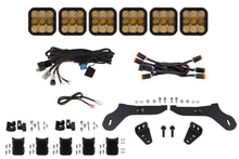 Load image into Gallery viewer, Diode Dynamics SS5 Yellow Combo Pro Grille CrossLink Lightbar Kit - Ford Raptor 2017-2020
