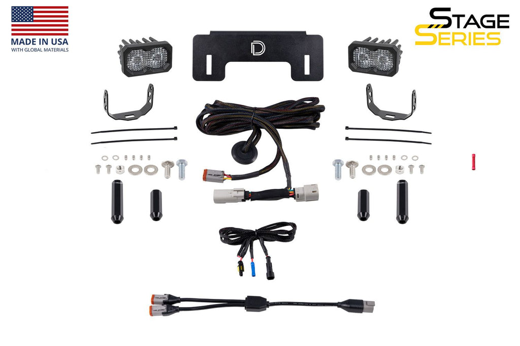 Diode Dynamics Stage Series Reverse Light Bracket Kit - Ford Bronco 2021-2025