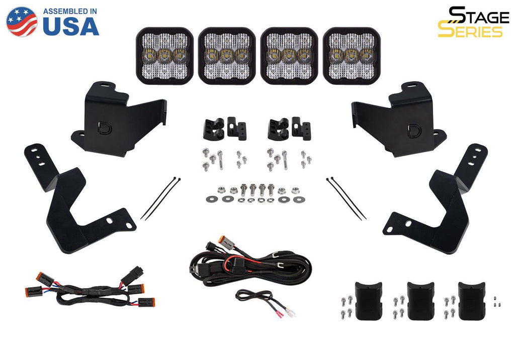 Diode Dynamics SS5 Grille CrossLink Bracket Kit - Toyota Tundra 2022-2026