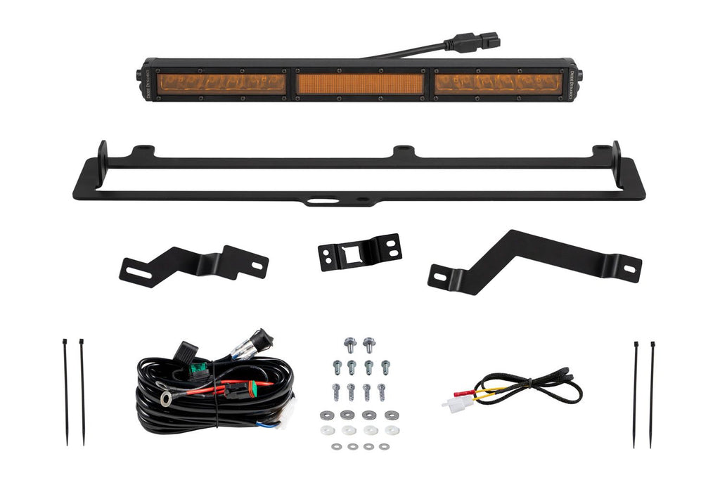 Diode Dynamics TRD Pro Grille Amber Combo Classic Lightbar Kit - Toyota Tundra 2022-2026