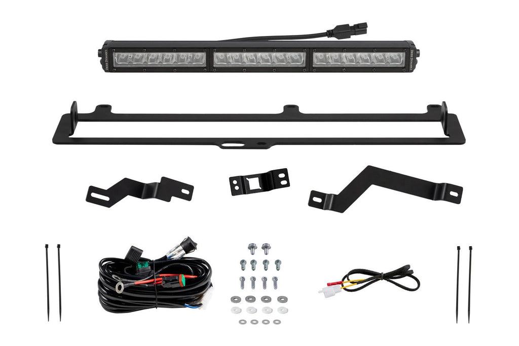 Diode Dynamics TRD Pro Grille White Driving 18" Classic Light Bar Kit - Toyota Tundra 2022+