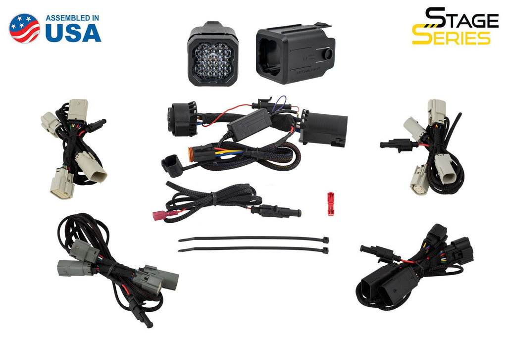 Diode Dynamics C1R HitchMount LED Pod Reverse Kit + Brake - Ford F-150 2021-2026