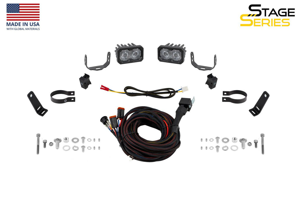 Diode Dynamics C2 2.0 Universal 1.5 Inches Sport Roll Bar Reverse Light Kit - Universal Fitment