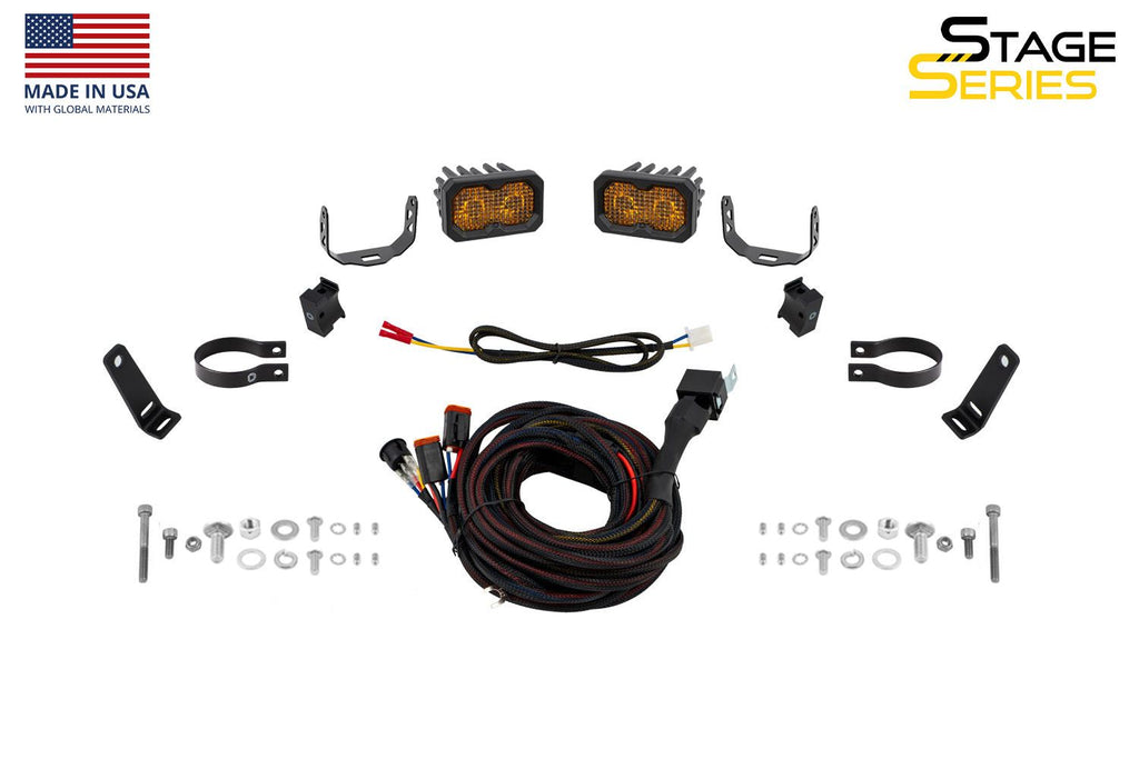 Diode Dynamics C2 2.0 Universal 1.25 Inches Pro Roll Bar Chase Light Kit - Universal Fitment