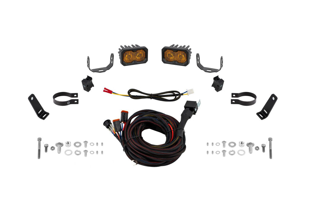 Diode Dynamics Stage Series C2 2.0 2 Inches Pro Roll Bar Chase Light Kit - Multiple Fitments
