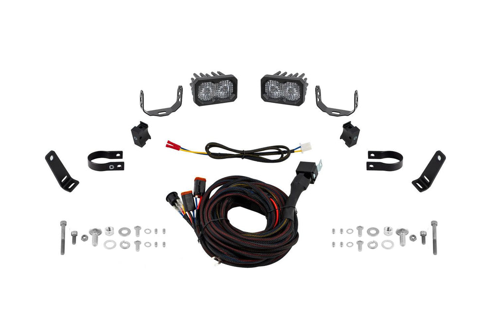 Diode Dynamics C2 2.0 Universal 1 Inches Pro Roll Bar Reverse Light Kit - Universal Fitment