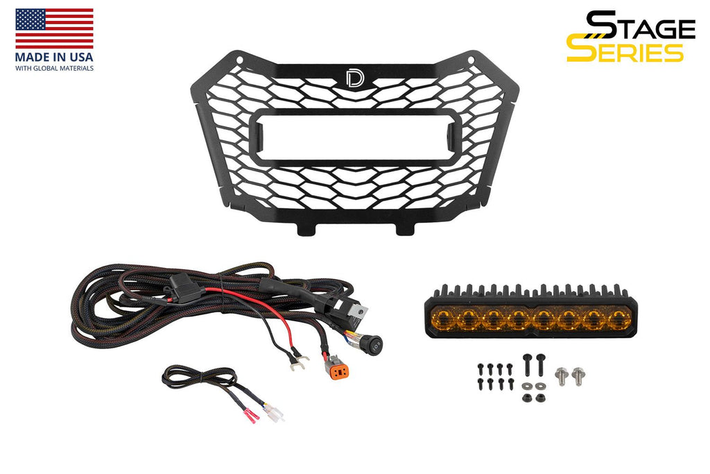 Diode Dynamics SS10 LED Grille Bracket Kit - Honda Talon 2022-2025