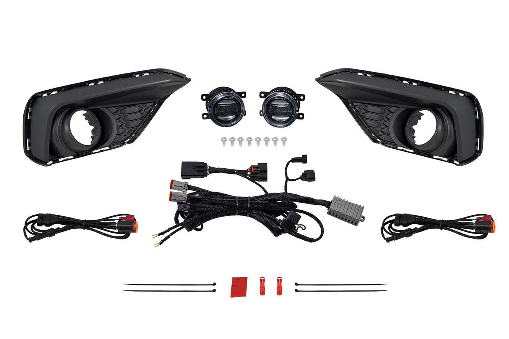 Diode Dynamics Elite Series Dual-Color Add-On Fog Lamp Kit - Ford Mustang EcoBoost 2024-2025