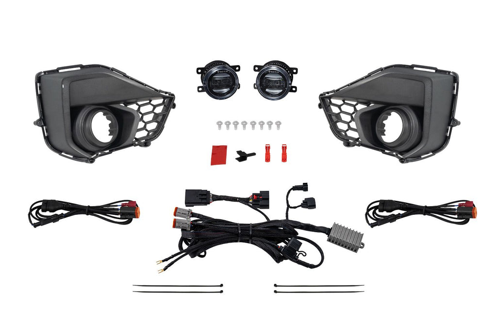 Diode Dynamics Elite Series Dual-Color Add-On Fog Lamp Kit - Ford Mustang GT 2024-2025