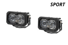 Load image into Gallery viewer, Diode Dynamics C2 2.0 Sport White Flood Standard [Red Backlight; Pair] - Universal