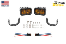 Load image into Gallery viewer, Diode Dynamics C2 2.0 Max Yellow Driving Standard Amber BL (Pair) - Universal