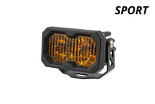 Load image into Gallery viewer, Diode Dynamics C2 2.0 Yellow Spot Sport Standard Amber BL (Single) - Universal