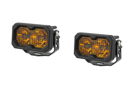 Diode Dynamics C2 2.0 Pro Yellow Driving Standard [Amber Backlight; Pair] - Universal