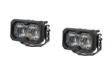 Diode Dynamics C2 2.0 Max White SAE Fog/Wide Standard Amber BL (Pair) - Universal