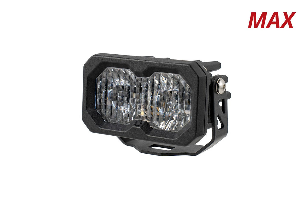 Diode Dynamics C2 2.0 White SAE/DOT Driving Max Standard Amber BL (Single) - Universal Fitment