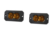 Load image into Gallery viewer, Diode Dynamics C2 2.0 Max Yellow Combo/Driving Flush Amber BL (Pair) - Universal