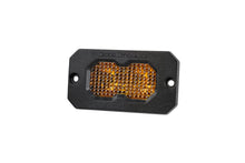 Load image into Gallery viewer, Diode Dynamics C2 2.0 Pro Yellow Flood Flush Amber BL (Single) - Universal