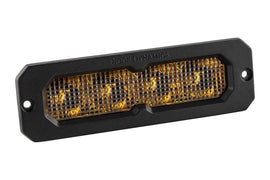 Diode Dynamics SS6 Yellow Flood Max Flush Mount LED Light Bar (Single)