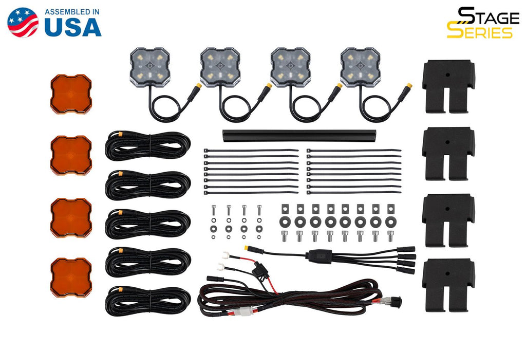 Diode Dynamics Stage Series LED Scene Light Kit for Kuat IBEX Bed Rack