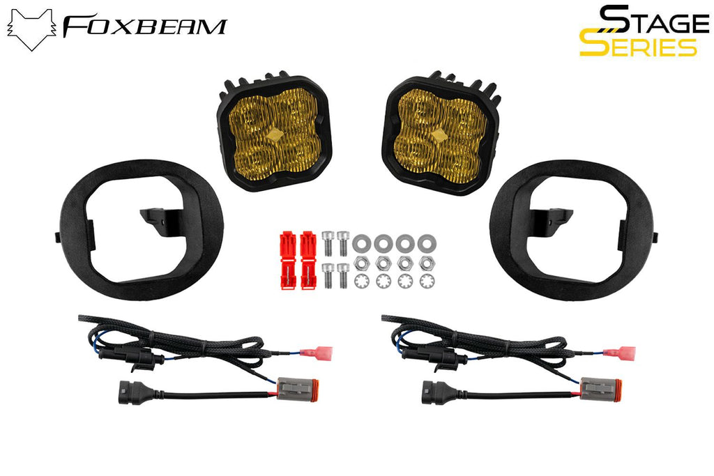 Diode Dynamics SS3 Dual-Color Wide SAE Type TR Fog Light Kit - Multiple Fitments