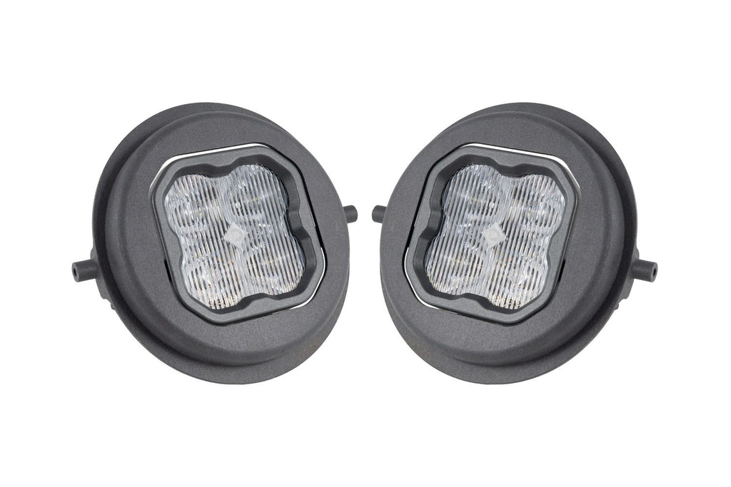 Diode Dynamics SS3 Dual-Color Wide LED Fog Light Kit - GMC Sierra 1500/2500/3500 2003-2006
