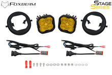 Load image into Gallery viewer, Diode Dynamics SS3 Dual-Color Wide LED Fog Light Kit - GMC Sierra 1500/2500/3500 2003-2006