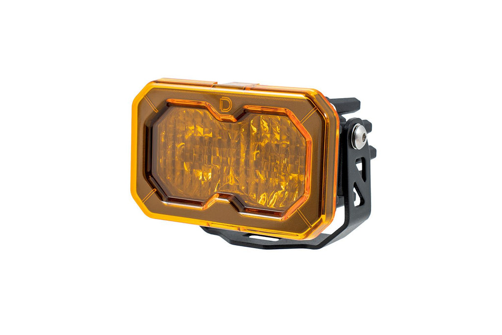 Diode Dynamics C2 2.0 LED Pod Cover (Single) - Yellow