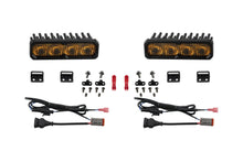 Load image into Gallery viewer, Diode Dynamics SS6 Yellow SAE Fog/Wide Sport LED Fog Light Kit - Toyota Sequoia 2023-2026 / Tundra 2022-2026