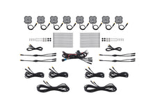 Load image into Gallery viewer, Diode Dynamics Stage Series Dual-Color White/Red LED Rock Light Kit (8-pack) w/o Magnet Mounts - Universal Fitment