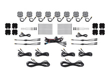 Load image into Gallery viewer, Diode Dynamics Stage Series Dual-Color White/Red LED Rock Light Kit (8-pack) w/ Magnet Mounts - Universal Fitment