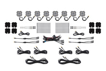 Load image into Gallery viewer, Diode Dynamics Stage Series Dual-Color White/Amber LED Rock Light Kit (8-pack) w/ Magnet Mounts - Universal Fitment