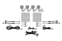 Load image into Gallery viewer, Diode Dynamics Stage Series Dual-Color White/Amber LED Rock Light Kit (12-pack) - Universal Fitment