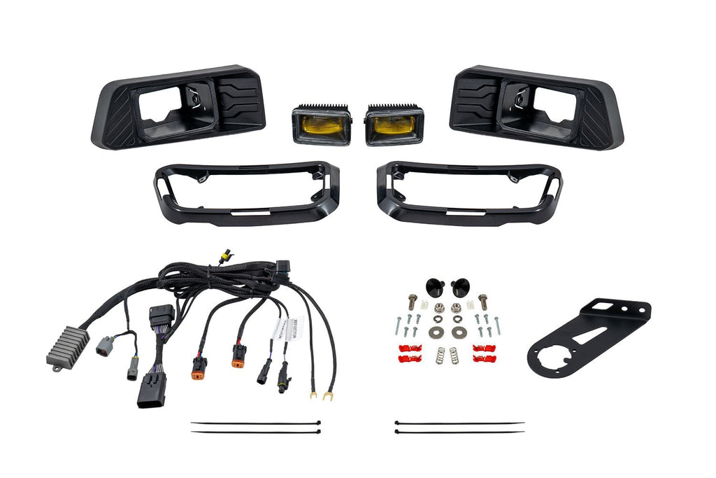 Diode Dynamics Elite Series Yellow Add-On Fog Lamp Kit - Ford Maverick 2025-2027