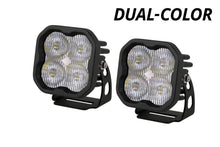 Load image into Gallery viewer, Diode Dynamics SS3 Dual-Color Wide LED Fog Light Pod (Pair)