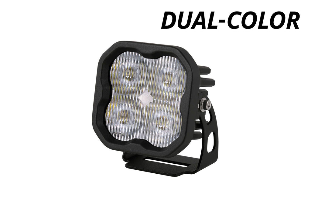 Diode Dynamics SS3 Dual-Color Wide LED Fog Light Pod (Single)
