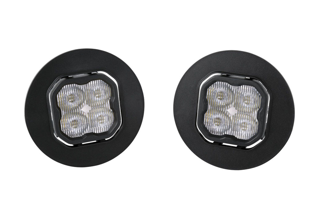 Diode Dynamics SS3 Dual-Color Wide SAE Type GM5 Fog Light Kit -  GMC Sierra 1500/2500 HD/3500 HD 2007-2014