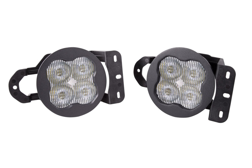 Diode Dynamics SS3 Dual-Color Wide SAE Type MS Fog Light Kit - Jeep Gladiator Sport / Wrangler Sport 2018-2021
