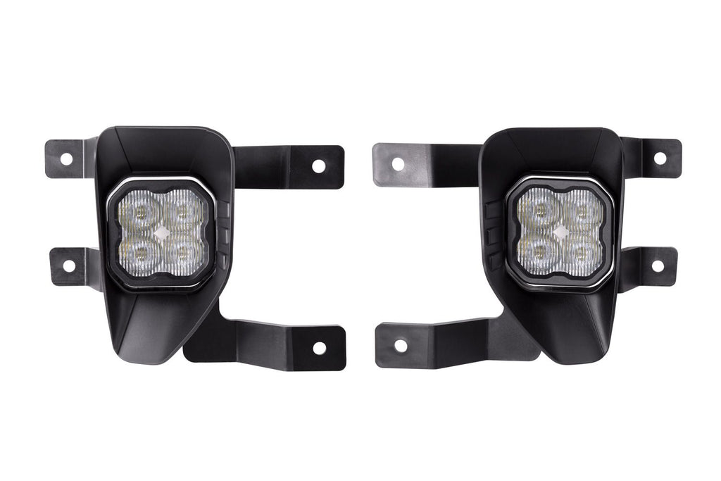 Diode Dynamics SS3 Dual-Color Wide SAE Type SV1 Fog Light Kit - Chevrolet Silverado 1500/1500 LD 2016-2019