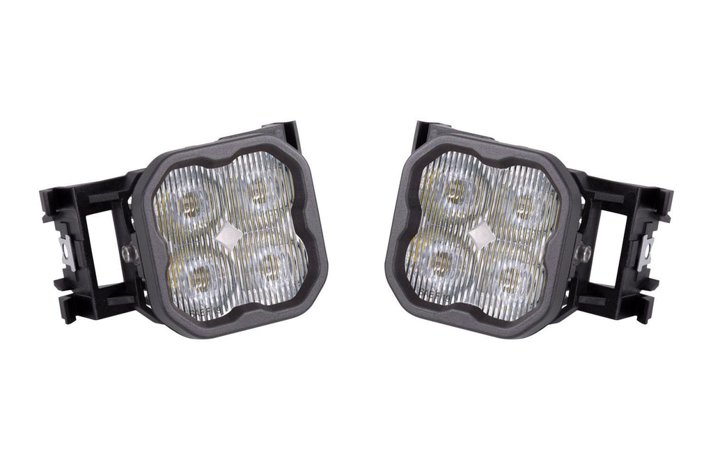 Diode Dynamics SS3 Dual-Color Wide SAE Type X Fog Light Kit - Multiple Subaru Fitments