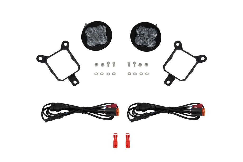 Diode Dynamics SS3 Dual-Color Wide SAE Type Y Fog Light Kit - Multiple Subaru Fitments