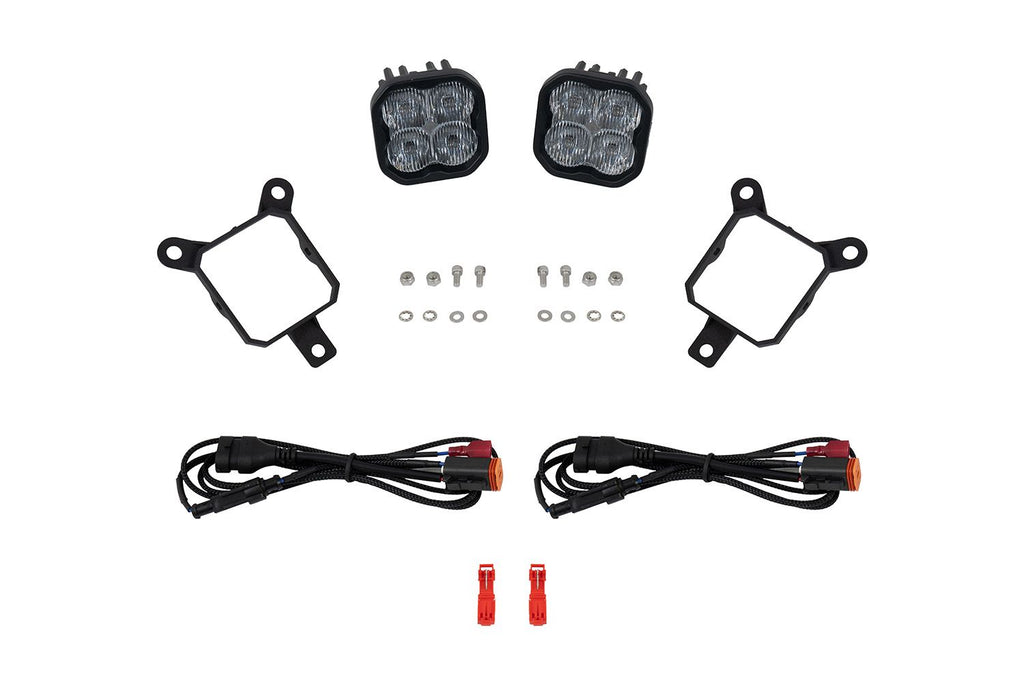 Diode Dynamics SS3 Dual-Color Wide SAE Type YS Fog Light Kit - Multiple Subaru Fitments