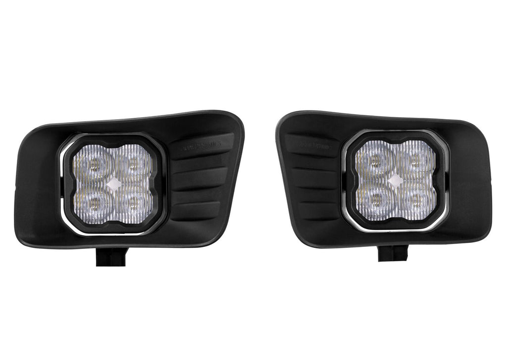 Diode Dynamics SS3 Dual-Color Wide SAE/DOT Ram Horizontal Fog Light Kit - Dodge Ram 1500/2500/3500/4500/5500 2009-2018