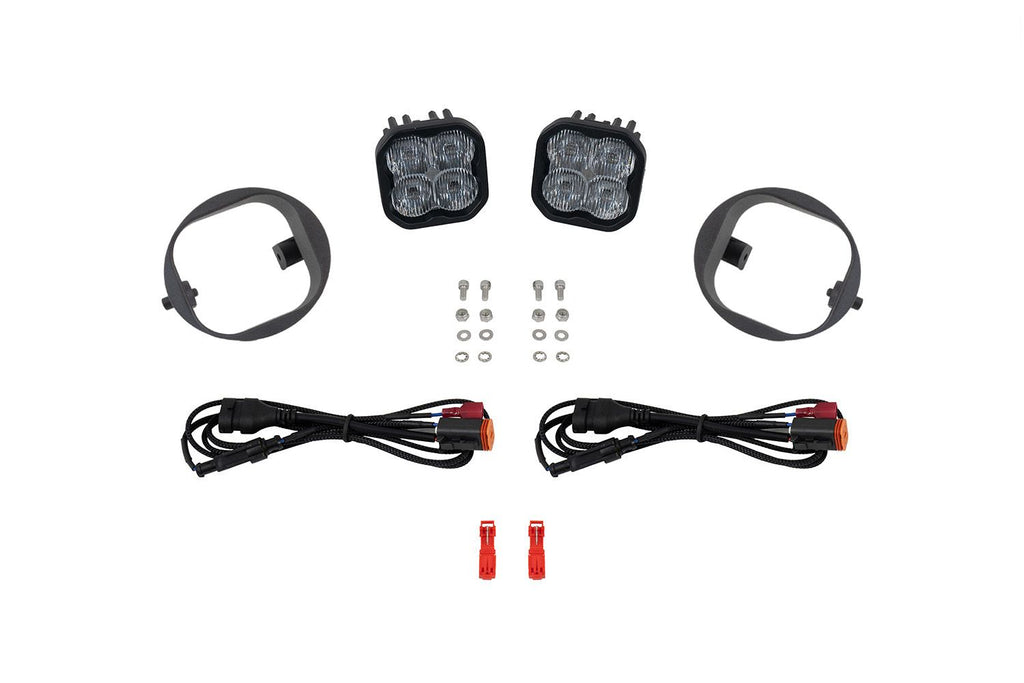 Diode Dynamics SS3 Dual-Color Wide LED Fog Light Kit - Honda Element 2009-2011
