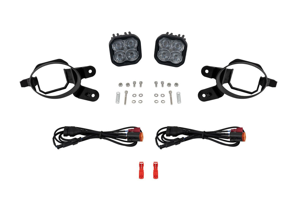 Diode Dynamics SS3 Dual-Color Wide SAE Fog Light Kit - Lexus IS250C/350C 2010-2013