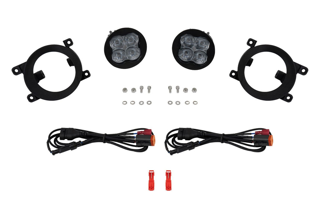 Diode Dynamics SS3 Dual-Color Wide LED Fog Light Kit - Toyota RAV4 2013-2015