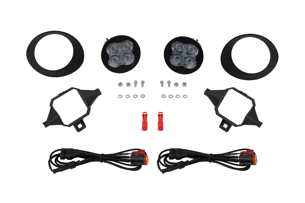 Diode Dynamics SS3 Dual-Color Wide SAE Type TS Fog Light Kit - Multiple Toyota Fitments