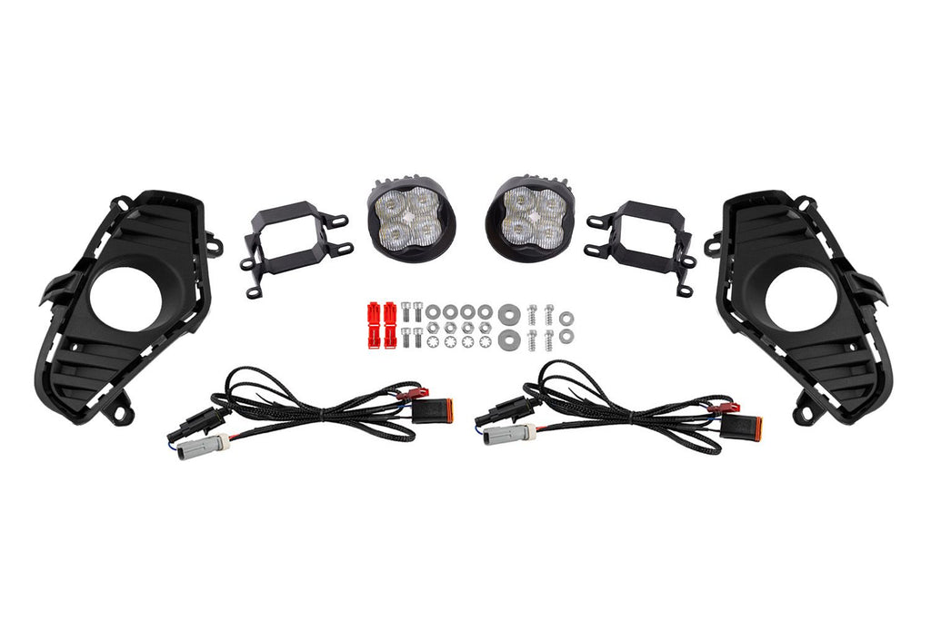 Diode Dynamics SS3 Dual-Color Wide LED Fog Light Kit - Toyota RAV4 2022-2025