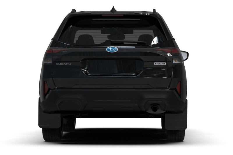 Rally Armor Black UR Mudflaps w/Grey Logo - Subaru Forester 2025+