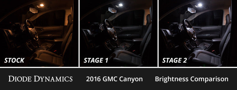 Diode Dynamics Stage 1 Interior LED Conversion Kit - GMC Canyon 2015-2022